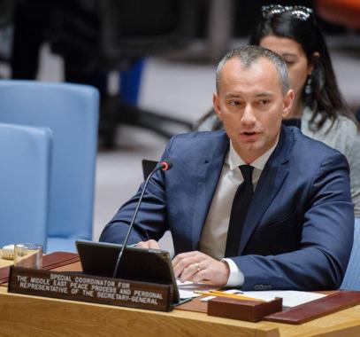 ملادينوف يشيد بالتطورات الأخيرة المتعلقة بالمصالحة الفلسطينية