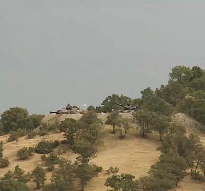 دبابات إيرانية تتمركز قرب معابر كردستان العراق.jpg