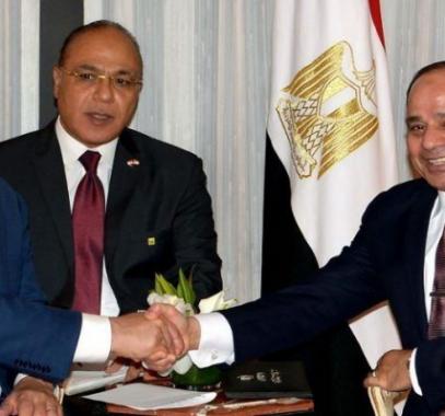 على هامش اجتماعات الجمعية العامة للأمم المتحدة، في نيويورك.