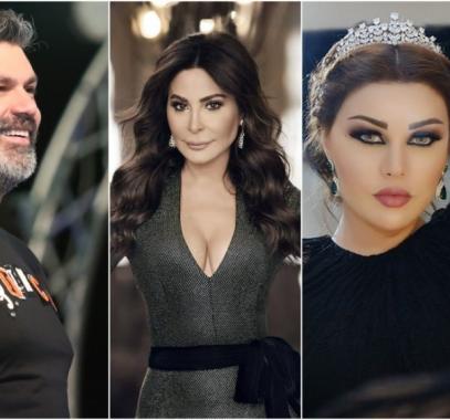 إليسا و نجوى كرم وهيفاء و فارس كرم