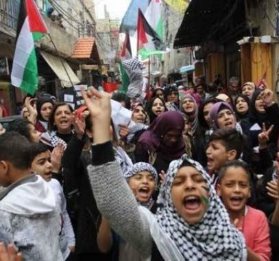 اعتصام تضامني مع القدس في بيروت