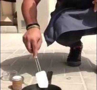 بالفيديو: قلي البيض في دبي على حرارة الشمس الحارقة!