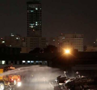 مصرع قائد طائرة برازيلية إثر تحطمها لدى هبوطها في المطار 
