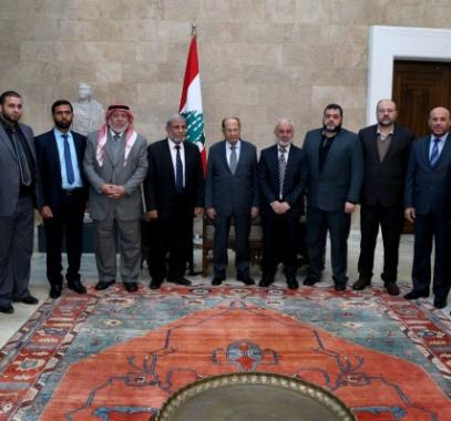 وفد حماس في بيروت