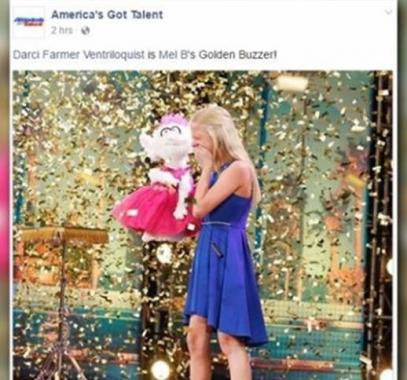 طفلة أمريكية تحصل على 'الباز الذهبي' بعد عرض مذهل