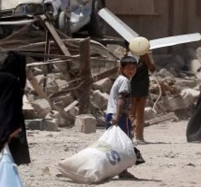 اليونسيف: أكثر من 100 ألف طفل مهددون بالموت في الموصل
