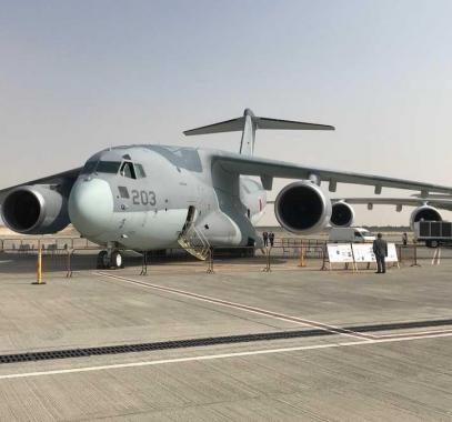 طائرات متعددة المهام في معرض دبي للطيران