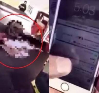 بالفيديو : أمّ سعودية تراسل ابنها على هاتفه لحظة وفاته في حادث سير مروع!