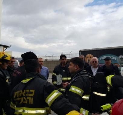 تسرب مادة الأمونيا داخل مصنع في سديروت.jpg