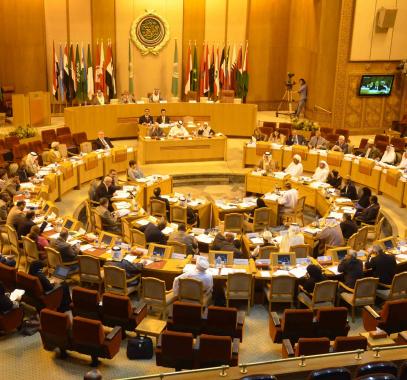 رؤساء البرلمانات العربية  يعلنون سحب الرعاية الأميركية لعملية السلام