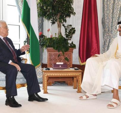 قطر تؤكد على شرعية الدولة الفلسطينية وتنفي ما نسب لها.jpg