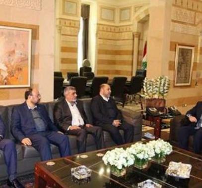 وفد من حماس يلتقي الحريري