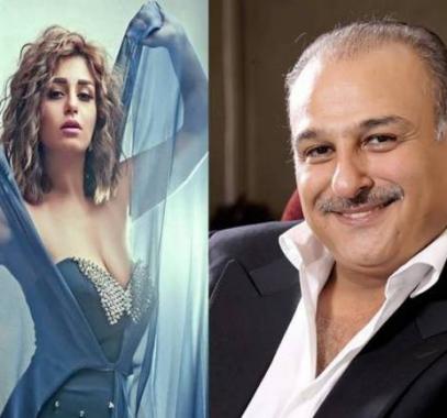 بالصورة : منة فضالي وجمال سليمان ومزاح بطعمٍ خاص!