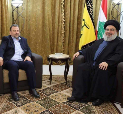 العاروري يلتقي بالأمين العام لحزب الله اللبناني.png