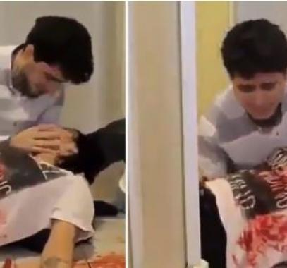 بالفيديو : هذا ما فعله شاب وجد حبيبته غارقة بدمائها!