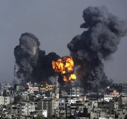 الاحتلال: الرد على الصواريخ سيتعدى قصف مواقع عسكرية في غزة