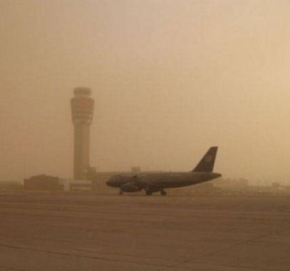 أحوال جوية مغبرة