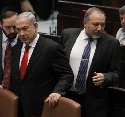 Israeli-Prime-Minister-Benjamin-Netanyahu-and-Liberman