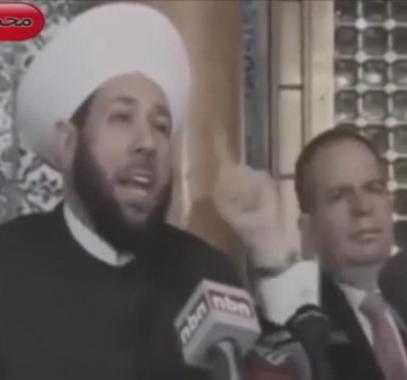 شاهد.. فضيحة لمفتي الأسد في إيرلندا!