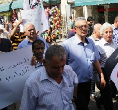 وقفة في طولكرم تضامناً مع الأسرى المرضى