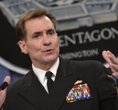 Pentagon_Press_Secretary_Navy_Rear_Adm._John_Kirby_briefs_reporters_at_the_Pentagon,_March_27,_2014_140327-D-NI589-064