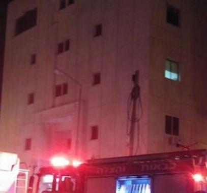بالفيديو : احتراق مكاتب منظمة 
