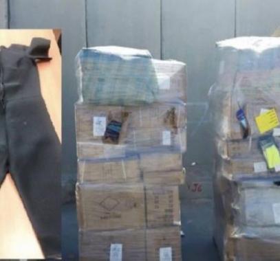الاحتلال يزعم ضبط معدات للغواصة في معبرأبوسالم