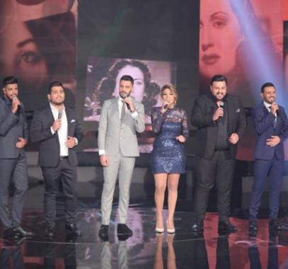 نوبة بكاء شديدة لنانسي عجرم بسبب أغنية المشتركين ملعون الحروب