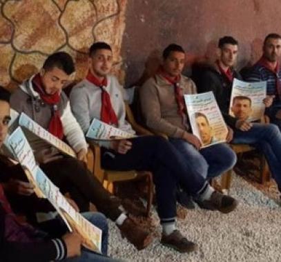 اعتصام تضامني في طولكرم مع الأسرى المضربين عن الطعام