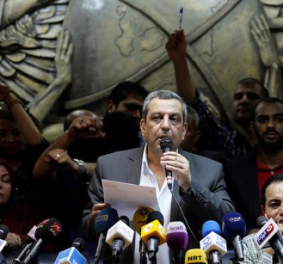 اجتماع طارئ لمجلس نقابة صحافيي مصر بعد حكم حبس قلاش