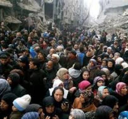 ناشطون فلسطينيون يطلقون حملة  غرب اليرموك يستغيث