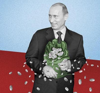 PUTIN RUNNNING OUT OF CASH