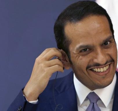 وزير خارجية قطر: ندعم الشعب الفلسطيني وليس حماس