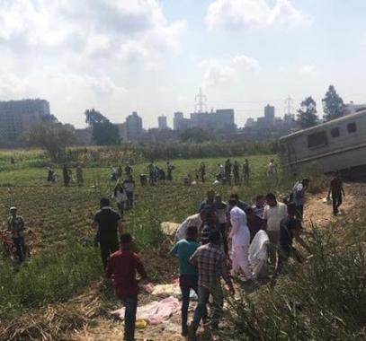 الكشف عن أعداد ضحايا حادث القطار بالإسكندرية