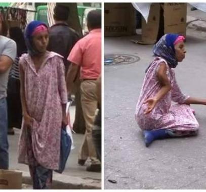 اليكم قصة هذه المرأة المصرية التي تتسول يومياً تحت حجة...!!