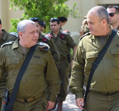 أيزنكوت يجري جلسة تقدير موقف في فرقة غزة