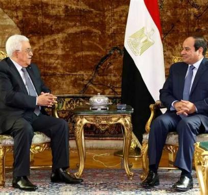 الرئيس الفلسطيني والمصري