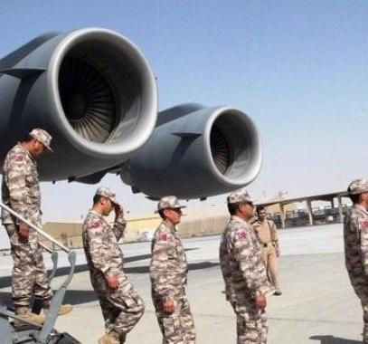 دفعة ثانية من القوات التركية تصل الدوحة