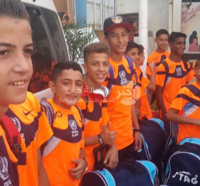 بالصور: فريق ناشئي كرة القدم التابع لـ