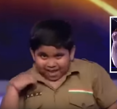 بالفيديو : طفل بدين يُقلد شاروخان في برنامج مواهب يُبهر الجميع