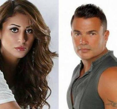 دينا الشربيني في أول تعليق لها بعد شائعة زواجها من عمرو دياب