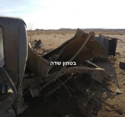 بالصور: إصابات بانفجار لغم في جيب إسرائيلي قرب أريحا