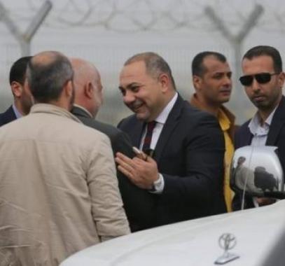 الوفد الامني المصري بغزة.jpg