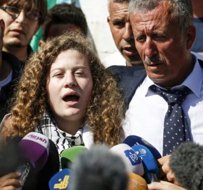 اردوغان يدعو عهد التميمي إلى لقائه في تركيا