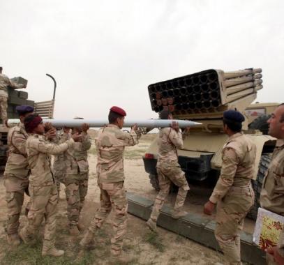 بدء الهجوم على آخر معاقل داعش بالموصل