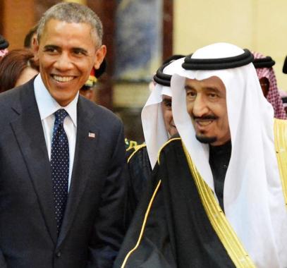 الملك سلمان وأوباما 