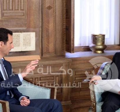 الاسد وصحيفة سويدية 2