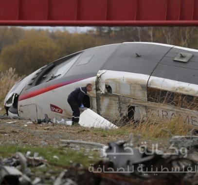انحراف قطار في باريس 