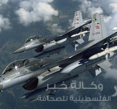 أول غارة تركية على سوريا ضمن التحالف الاميركي