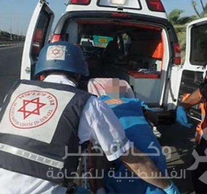 مستوطن مصاب برشق حجارة 